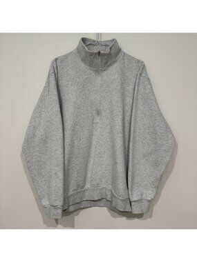 Lululemon Mens Steady State 1/2 Zip Pullover Heather Grey Size L EUC
